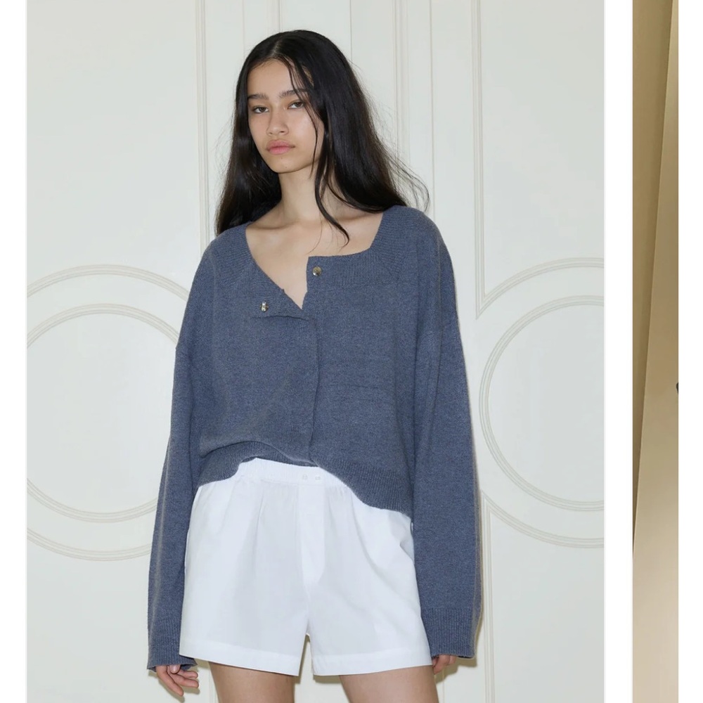 NWT Deiji Studios Press Cardigan small